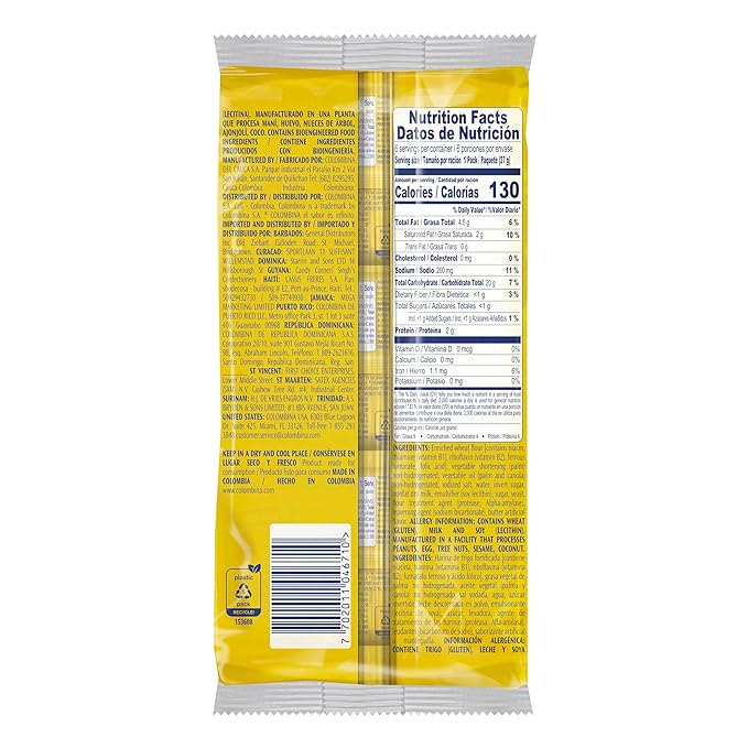 Colombina Butter Crackers Savory Thins Crakeñas 5.71 oz miniatura 2