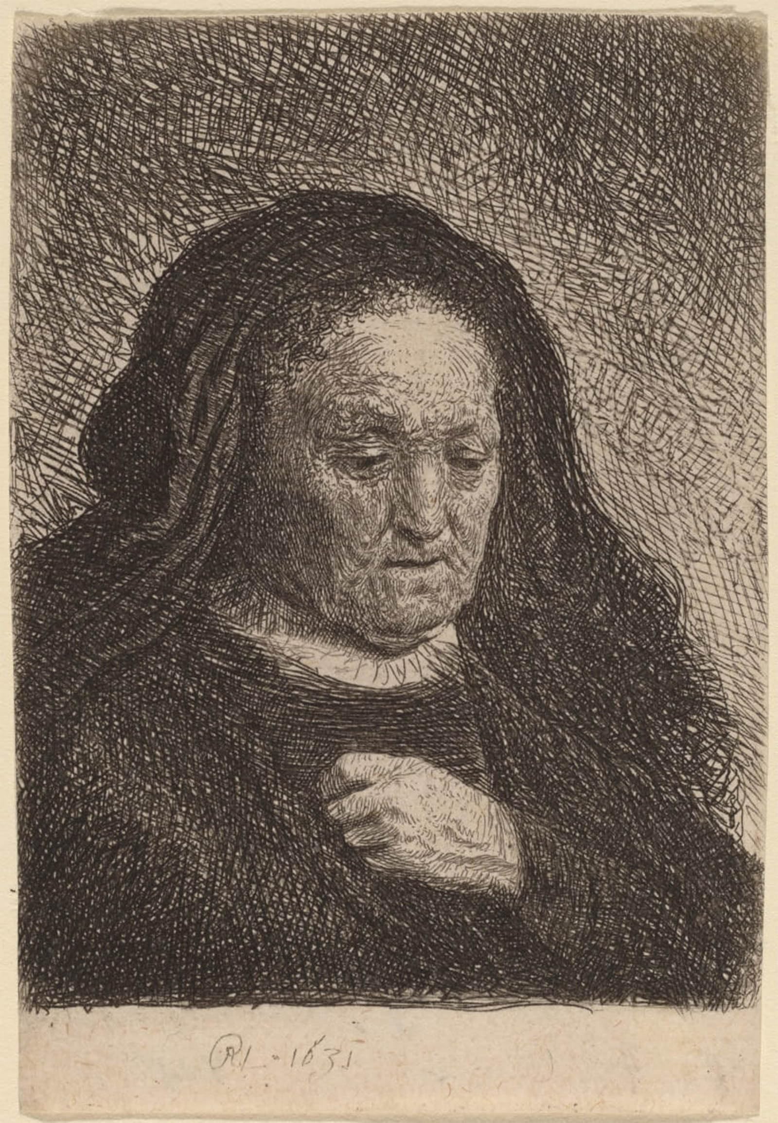 Peinture sur toile Rembrandt pour décoration de chambre à coucher