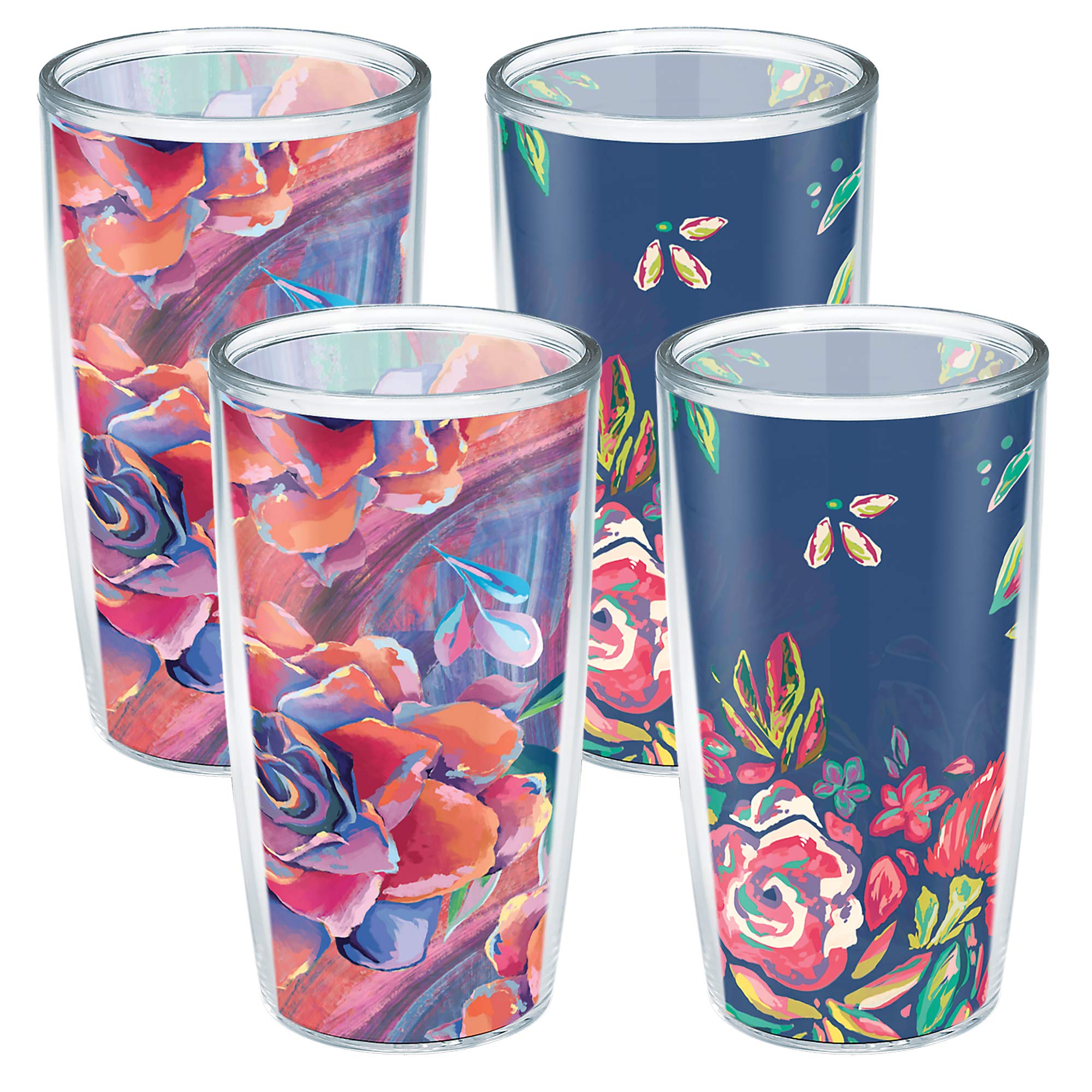 Gobelet isotherme Tritan transparent Tervis Magnolia Bouquet incassable