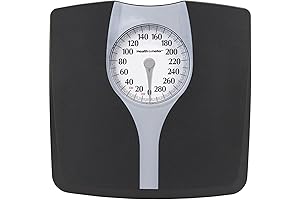 Health O Meter Analog Bathroom Scale, Full View Large Oversize Dial for Heavy Duty Use