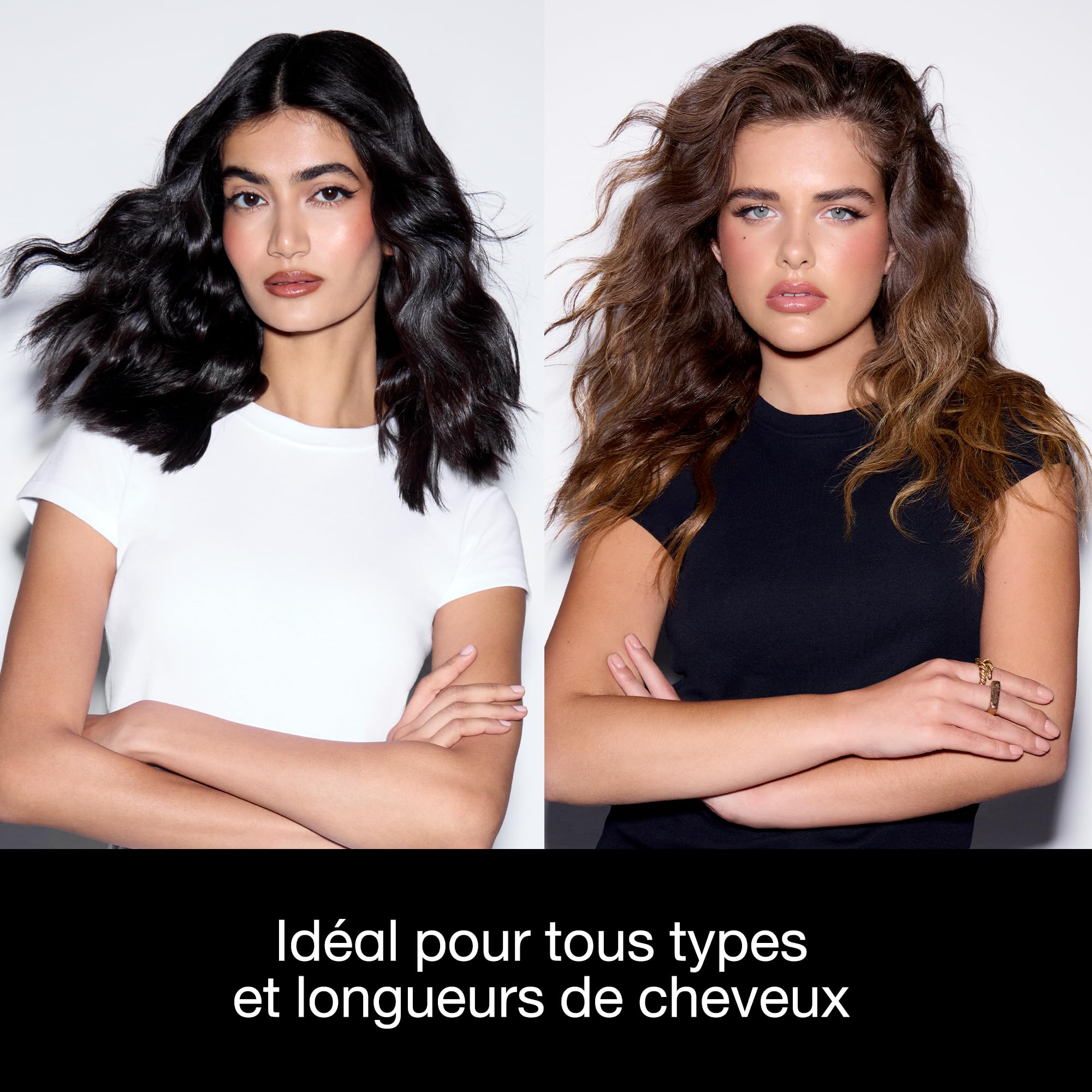 ghd - Boucleur ghd Wave - Boucleur professionnel (Noir) - Triple Waver - Créez des beach waves longue tenue en 3 à 5 secs - Wavy sirène facile et rapide - Idéal tous types de cheveux et longueurs