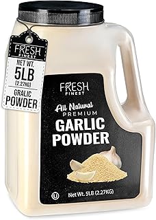 Fresh Finest Bulk 5 LB Premium Garlic Powder - Kosher Certified Non-GMO ...