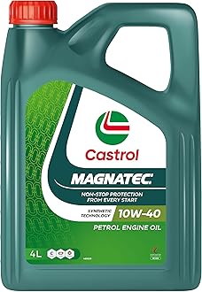 Castrol Magnatec Car Engine Oil 10W 40 Part Synthetic 4 L, Clc51030157, Magnatec 10W-40