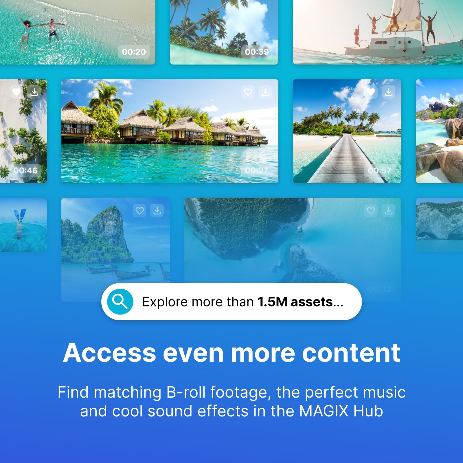MAGIX Video deluxe Premium 2026 - Edición de vídeo para PC Windows 10/11 | 1 licencia descarga 2 dispositivos