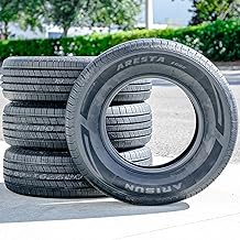 Set of 4 (FOUR) Arisun Aresta ZG02 All-Season Truck/SUV Touring Radial Tires-255/65R16 255/65/16 255/65-16 109H Load Range SL 4-Ply BSW Black Side Wall UTQG 500AA