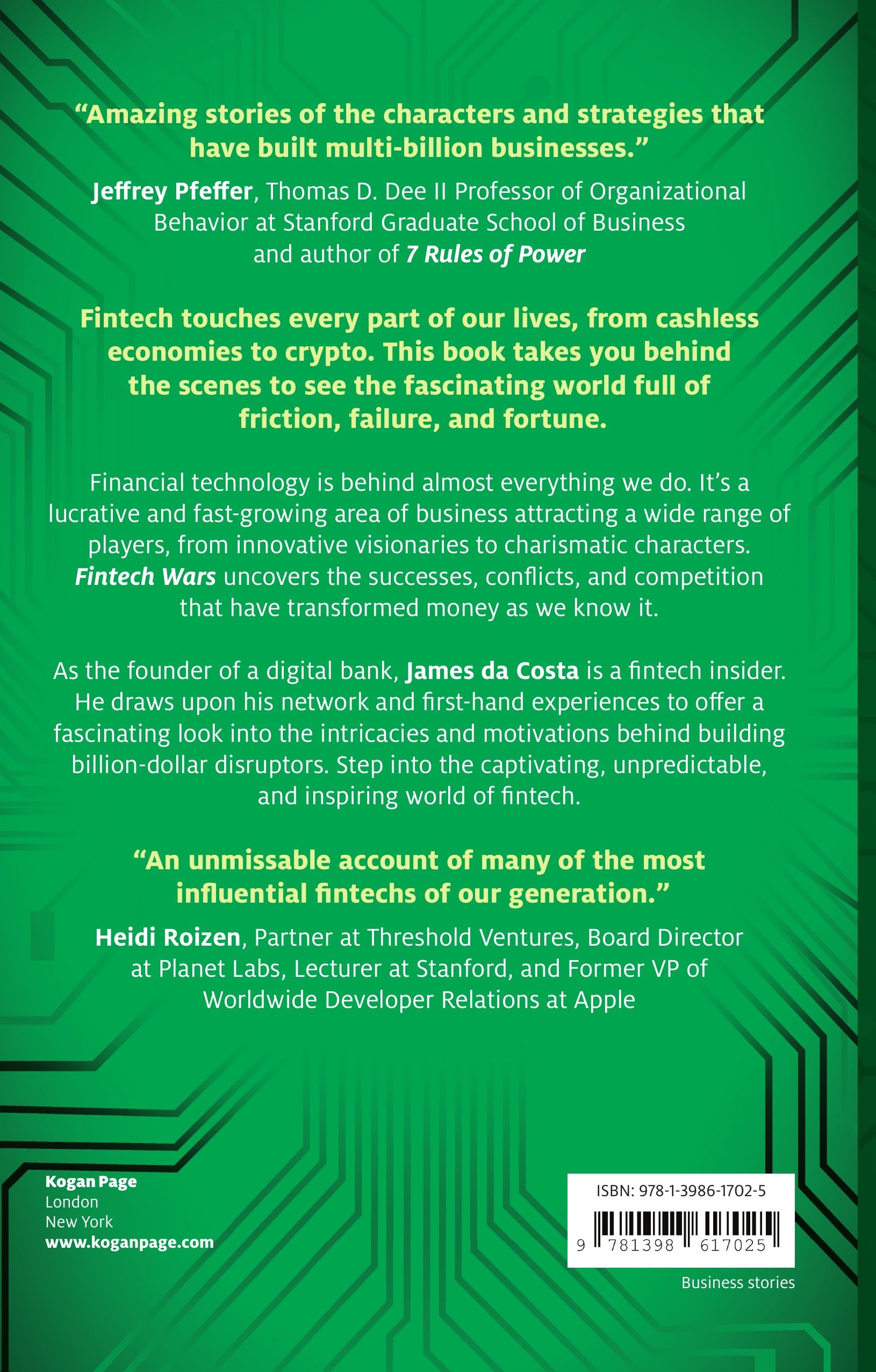 Fintech Wars: Tech Titans, Complex Crypto and the Future of Money - The Sunday Times Bestseller