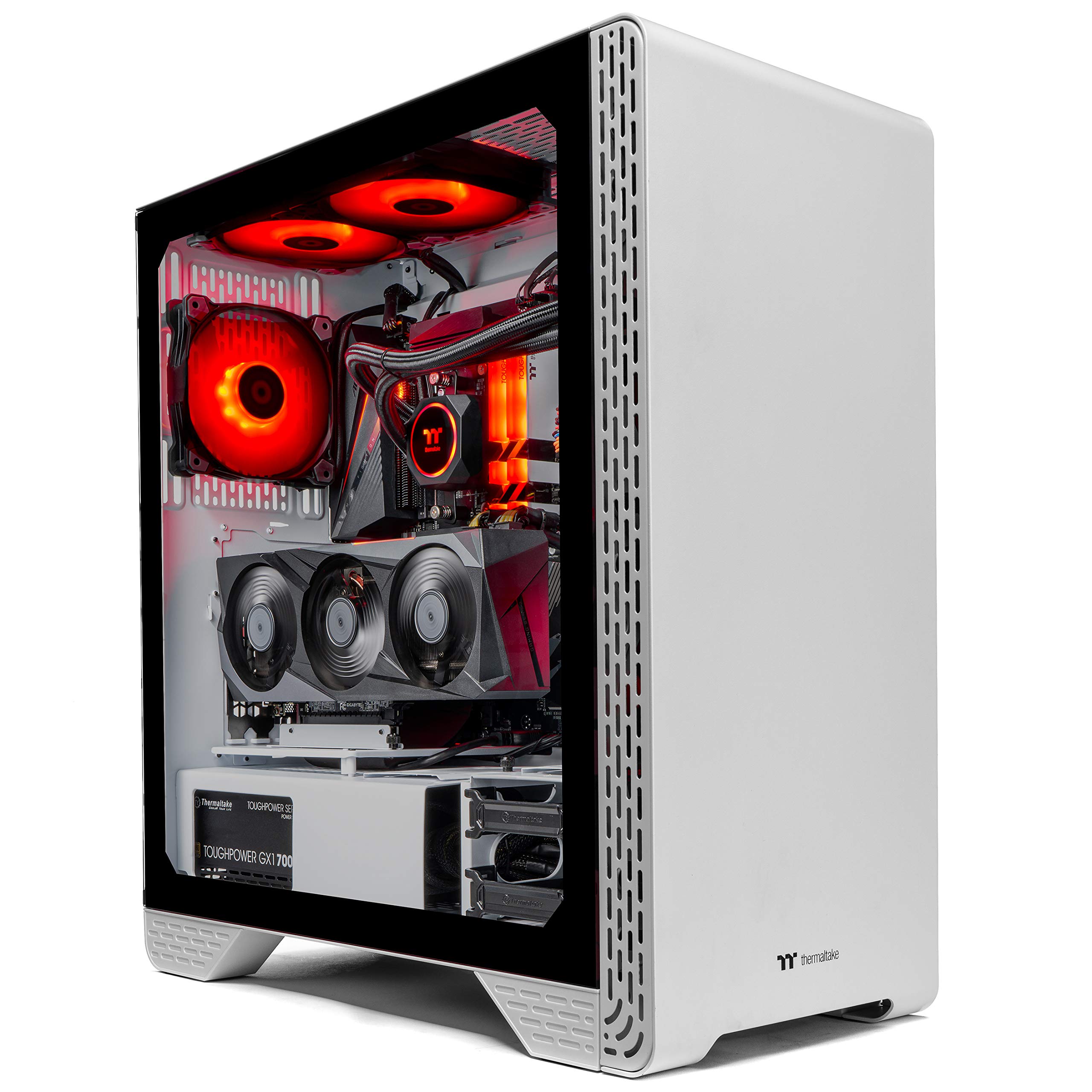 Amazon.com: Thermaltake Glacier 370 Liquid-Cooled PC (AMD Ryzen 5 