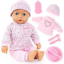 Bayer Design My First Lisa - 14 in Soft Baby Doll with Sleeping Eyes, Pink