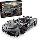 LEGO Technic Koenigsegg Jesko Absolut Grey Hypercar, Sports Car Building Set for Boys and Girls, Vehicle Racing for Kids, Buildable Model Kit, Sport Car Toy, Motor Enthusiasts’ Gift, 42173