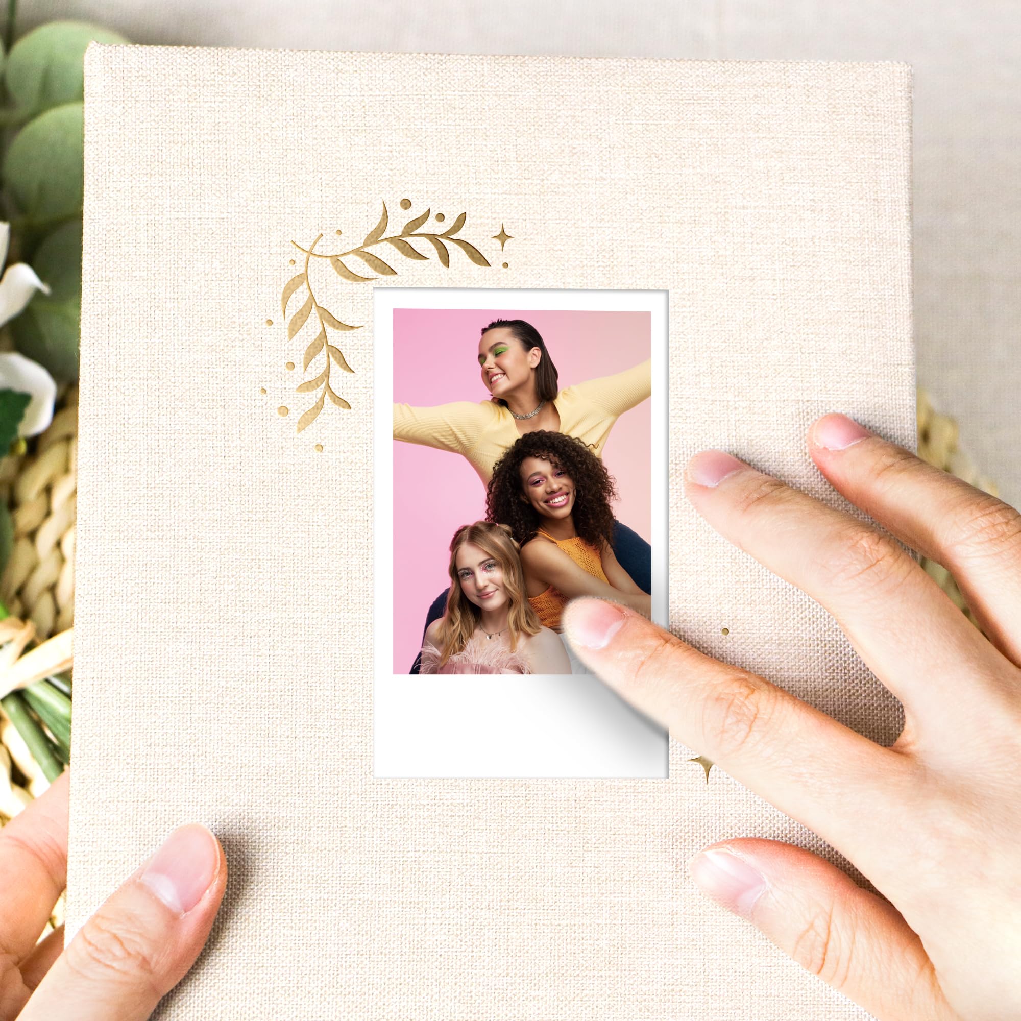 Holoary Mini album na zdjęcia, 256 kieszeni, 6 x 7 cm, 6 x 7 cm, pasuje do aparatu Fujifilm Instax Mini 7s, 8, 9, 11, 25, 26, 40, 50s, 90, Evo, Z2300, Instant Camera, Instax Photo Album Polaroid Snap