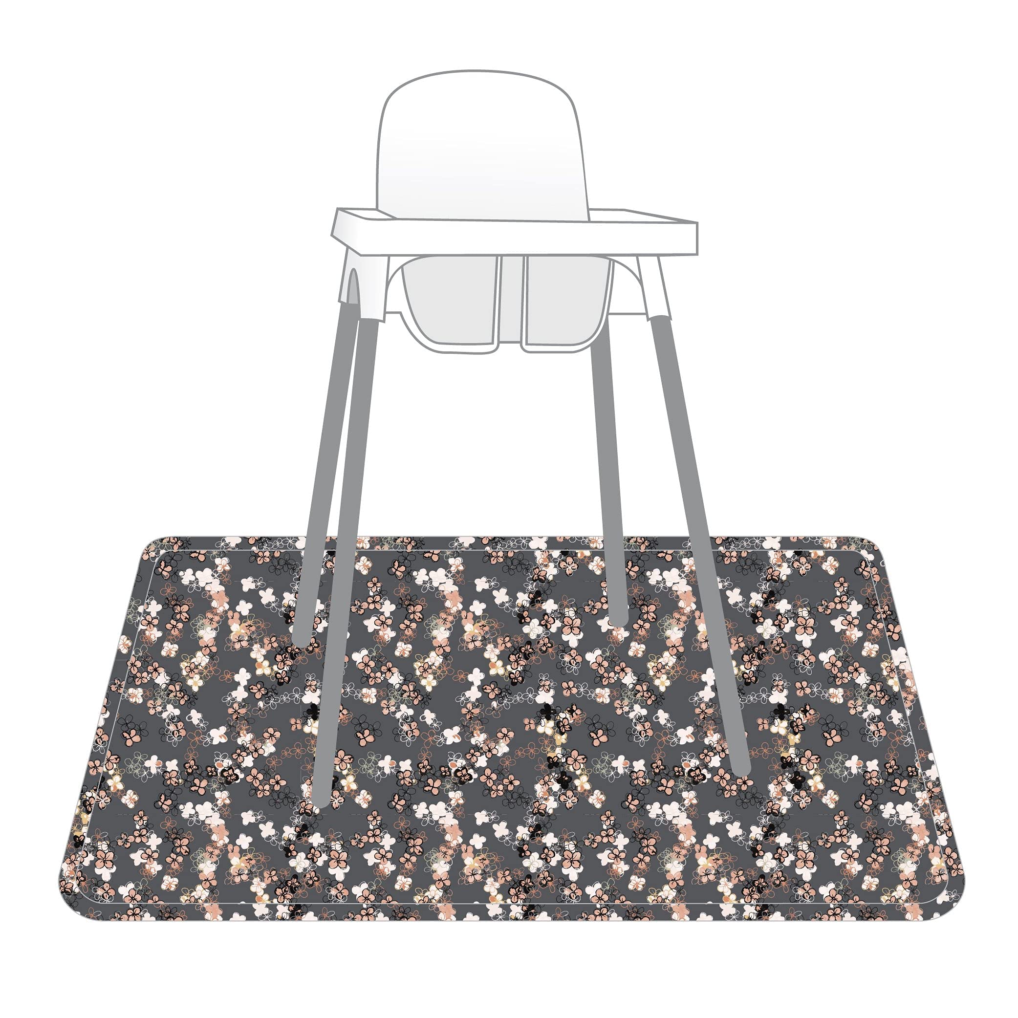 Splat Mat BapronBaby Adventure Awaits Splash Mat Waterproof