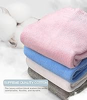 Vista 4 de Calcetines de media altura con agarres para bebés (9 pares) para niños pequeños de 0-7 años