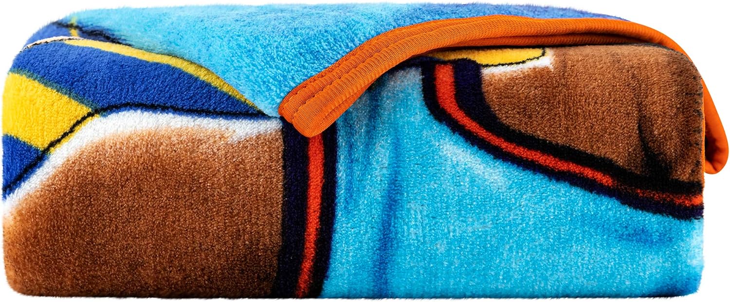 Franco Kids Bedding Super Soft Micro Raschel Throw, 46 in x 60 in, Space Jam 2 A New Legacy
