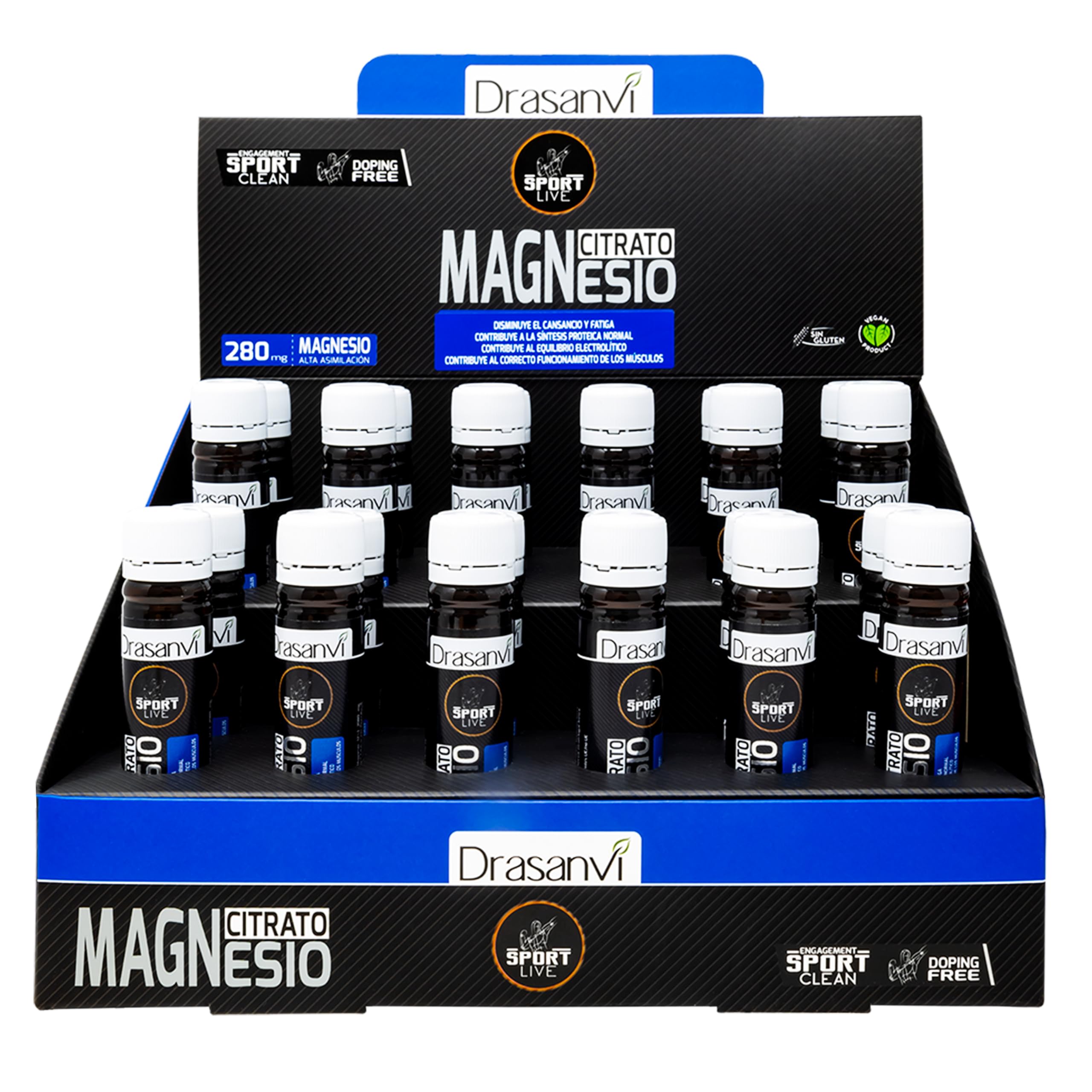PACK WEB 24 VIALES MAGNESIO SPORT LIVE DRASANVI