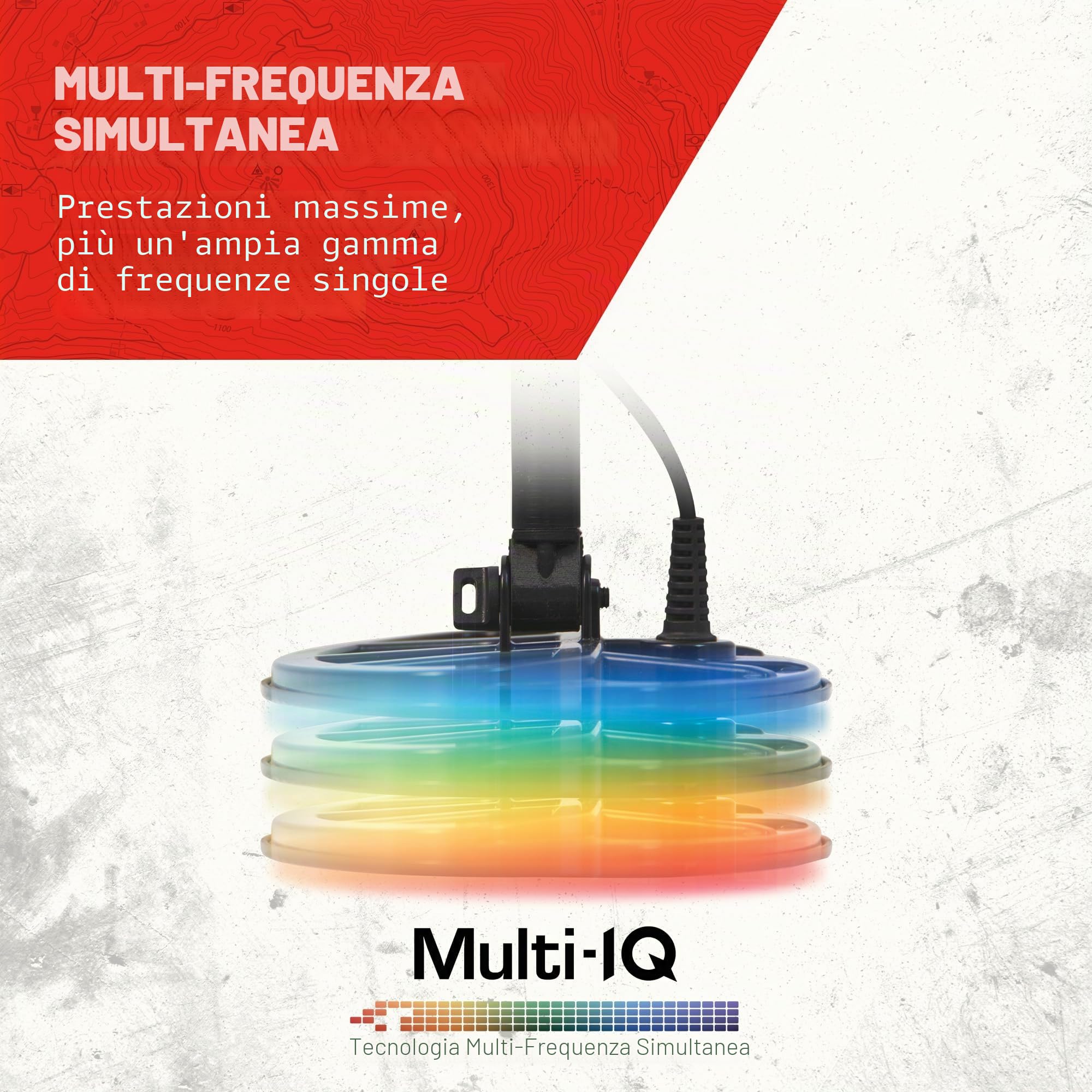 Minelab Vanquish 540 - Metal detector multifrequenza per adulti con polarizzazione del ferro e bobina impermeabile V12 30,5 x 22,9 cm (4 modalità di rilevamento, cuffie cablate e copertura antipioggia