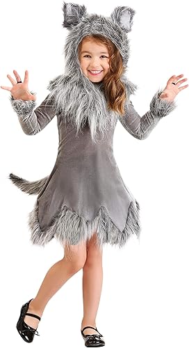 Disfraz de lobo gris para niños pequeños Disfraz de lobo gris para niños pequeños