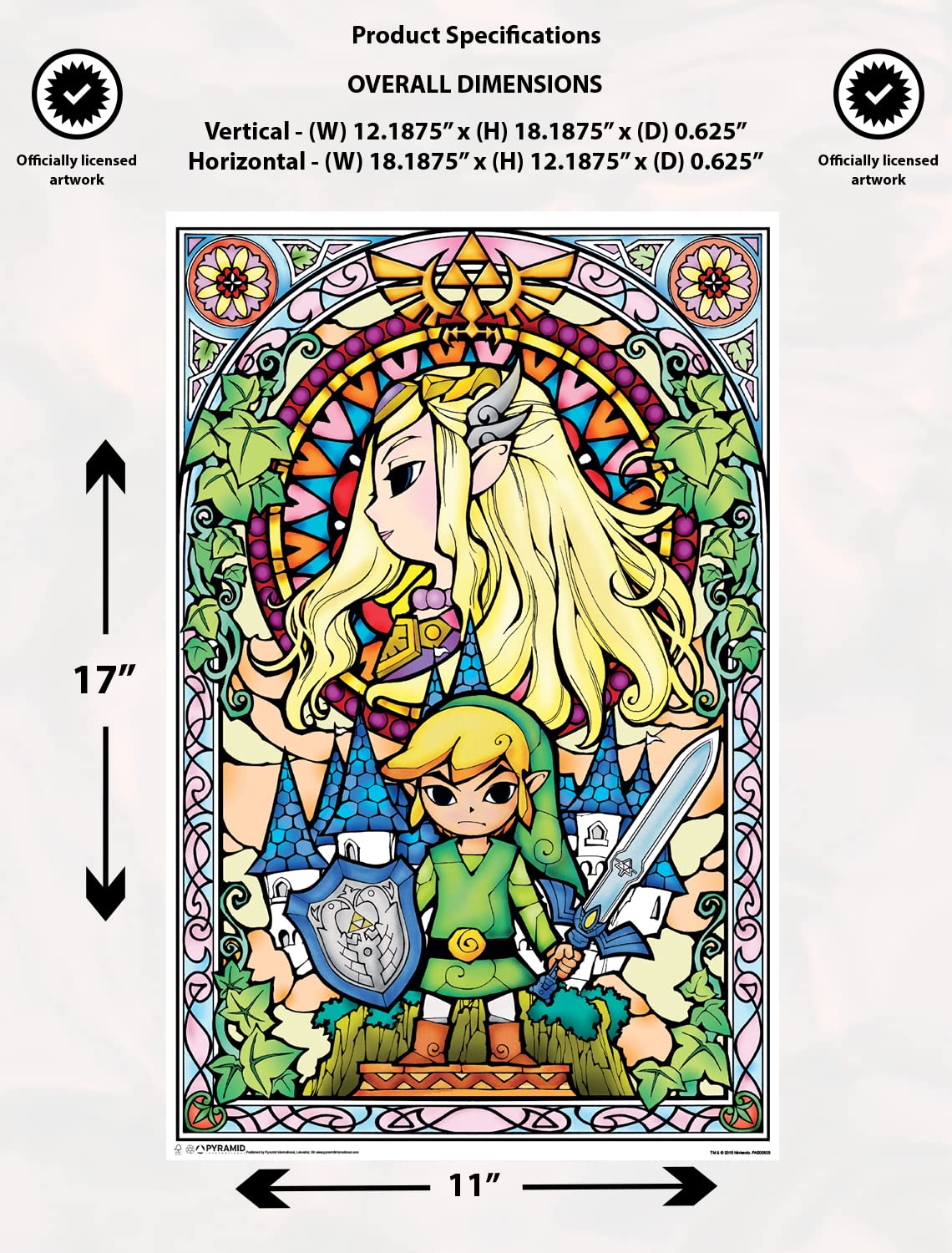 Amazon.com: Pyramid America Zelda Poster – Legend of Zelda Poster