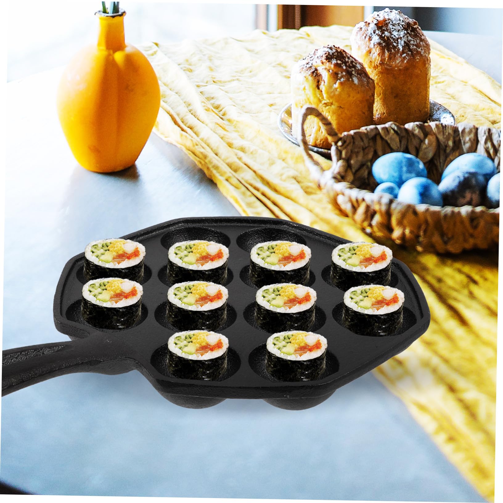 Gusseisen Escargot Backform Antihaft Beschichtet Rutschfest Für Schnecken Garnelen Jakobsmuscheln Mit Spülmaschinengeeignetem Design Küchenhelfer