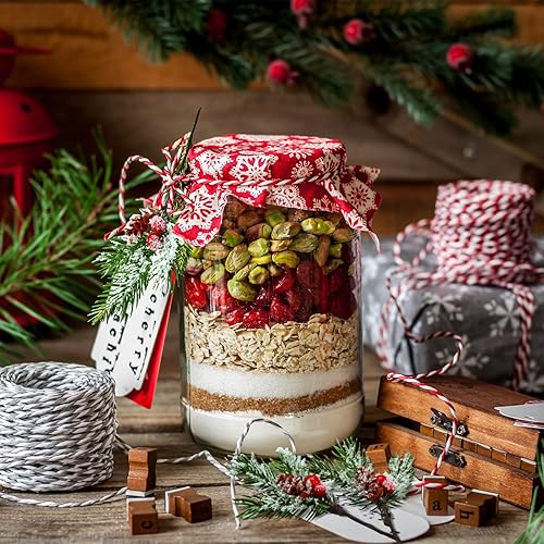Miniatura 16 de 48 piezas de púas y aerosoles de Navidad para árbol de Navidad, púas florales de acebo rojo bayas en aerosol para manualidades, ramas de pino Bonito