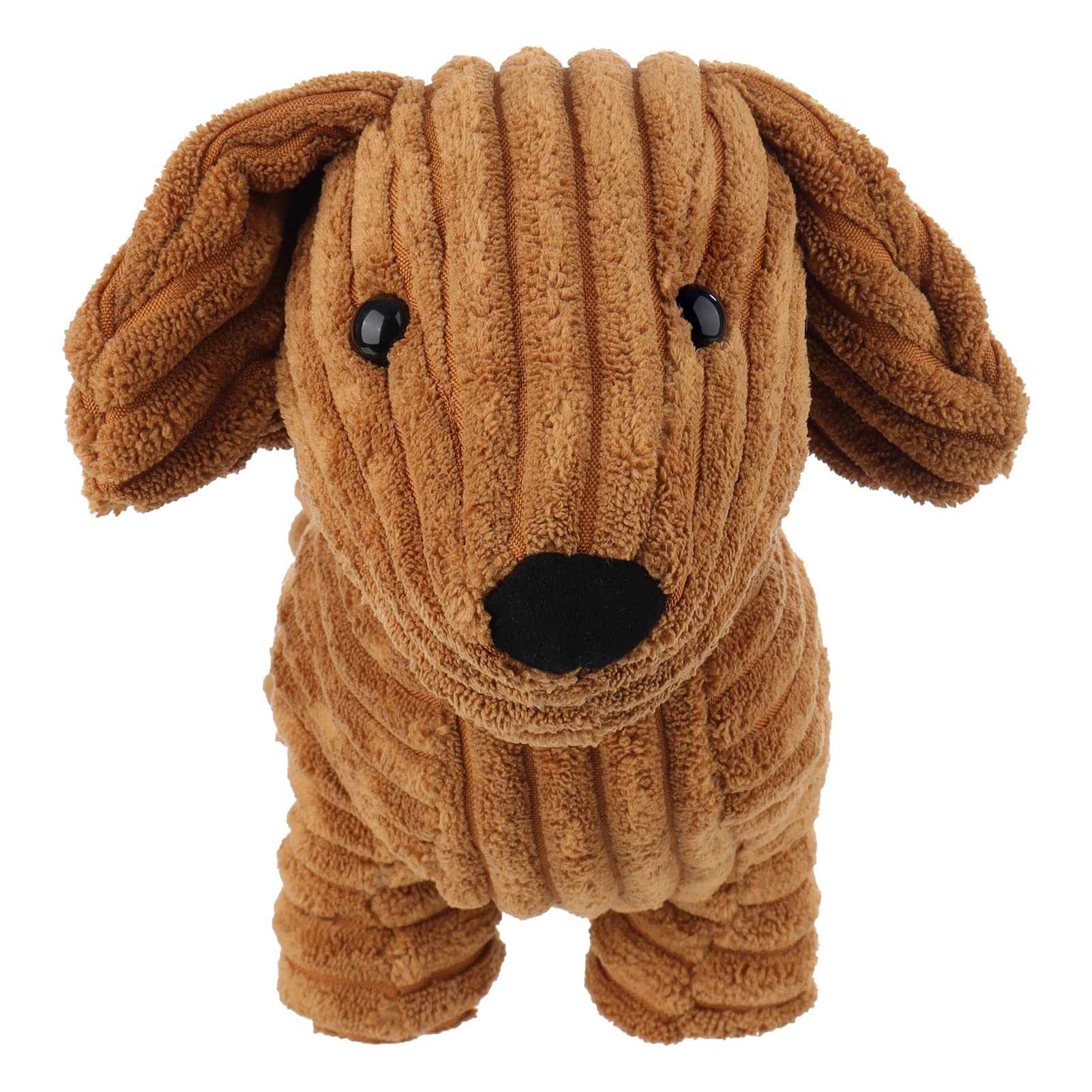 Apricot Lamb Cute Toys Plush Brown Clare Dachshund Dog Puppy Stuffed Animal Soft Cuddly Perfect for Kids, Light Brown, Large - Image 4