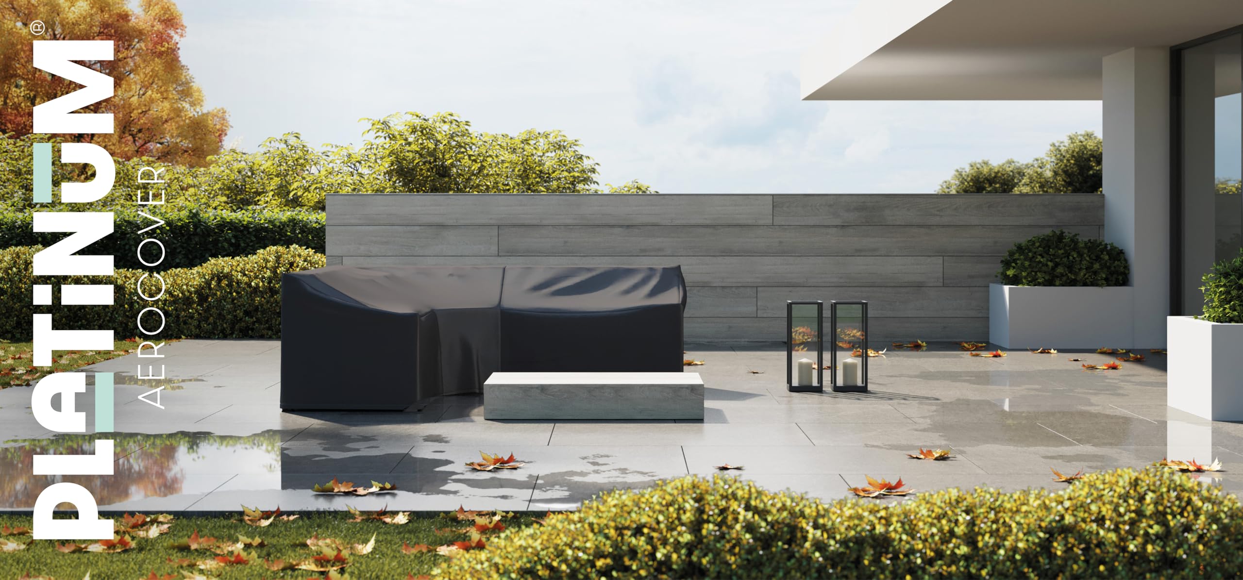 Aerocover Telo protettivo traspirante per gruppi di sedie, 280 x 150 x 85 cm