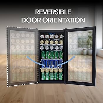 訳アリ　Whynter冷蔵庫 120缶用　BR130SB Amazon.com: Whynter Beverage Refrigerator with Double-Layer