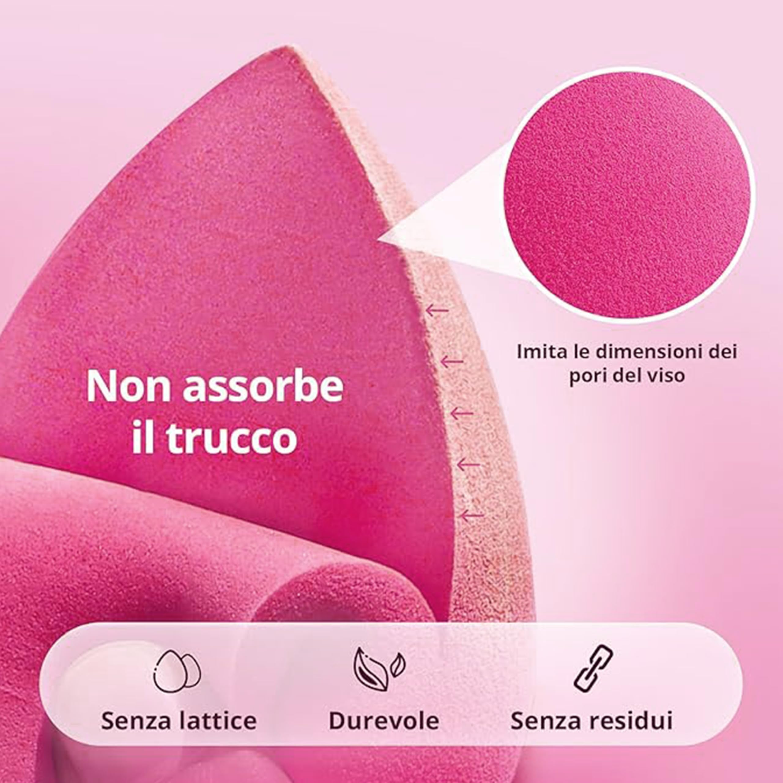 24 esponjas de maquillaje lavables, base de maquillaje, esponja de maquillaje, ideal para líquidos, cremas y polvos, multicolor maquillaje esponja Makeup, Blender