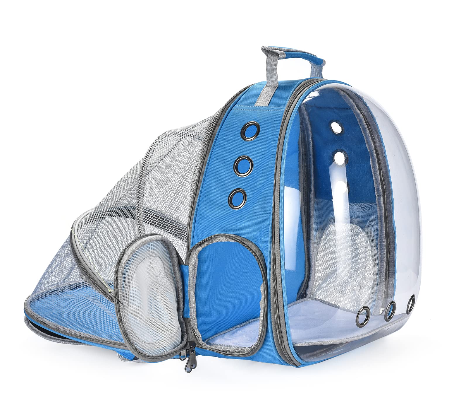 Sac à Dos Chat Chien.Sac Transport pour Chien Chat pour Petits Chats et Chiens Chiot.Sac à Bulles pour Chat Chien avec fenêtre Frontale Transparente et Dos Extensible,idéal pour Voyage