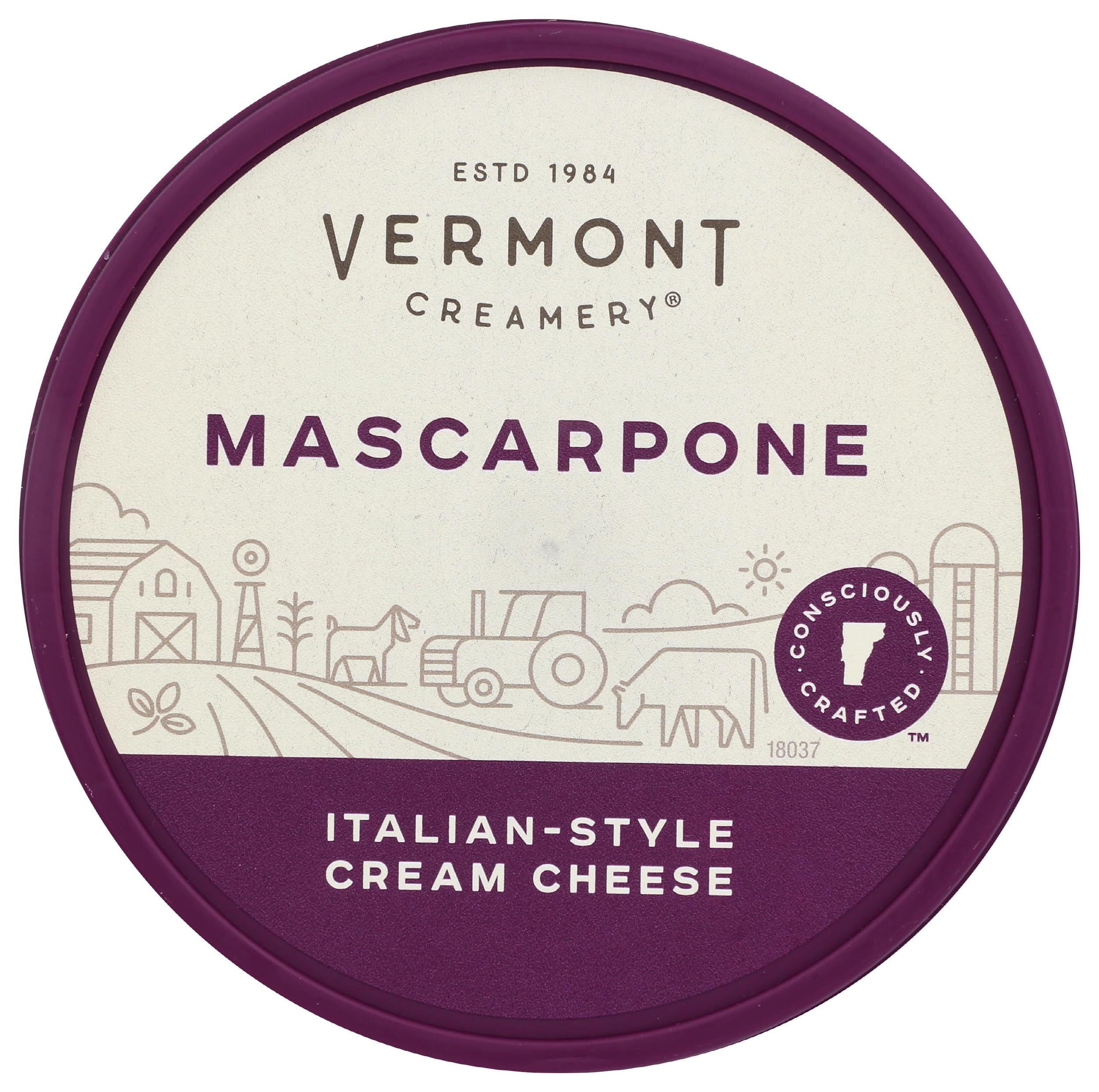 Vermont Creamery Mascarpone Italian Style Cream Cheese 8 oz — view 6