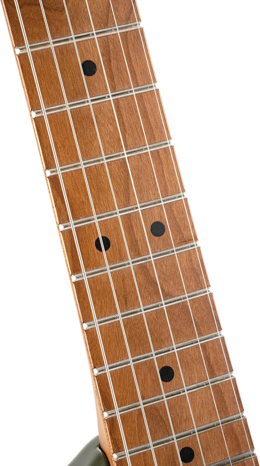 Close-up of Cort G250 SE headstock and tuners