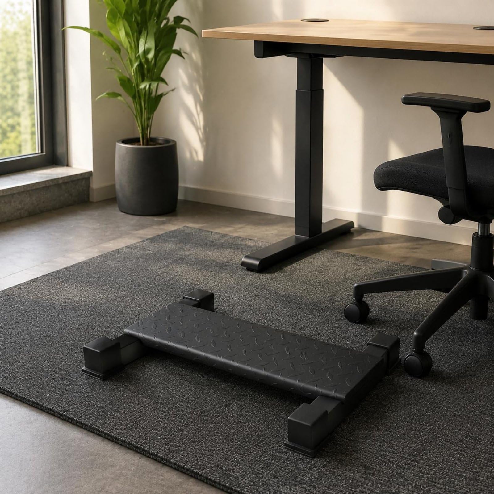 Piattaforma per Polpacci Piattaforma Allenamento Polpacci Tavola Inclinata Tavola Stretching Base Equilibrio in Acciaio E Nylon Adatta per Fitness Domestico Palestra Riscaldamento Recupero