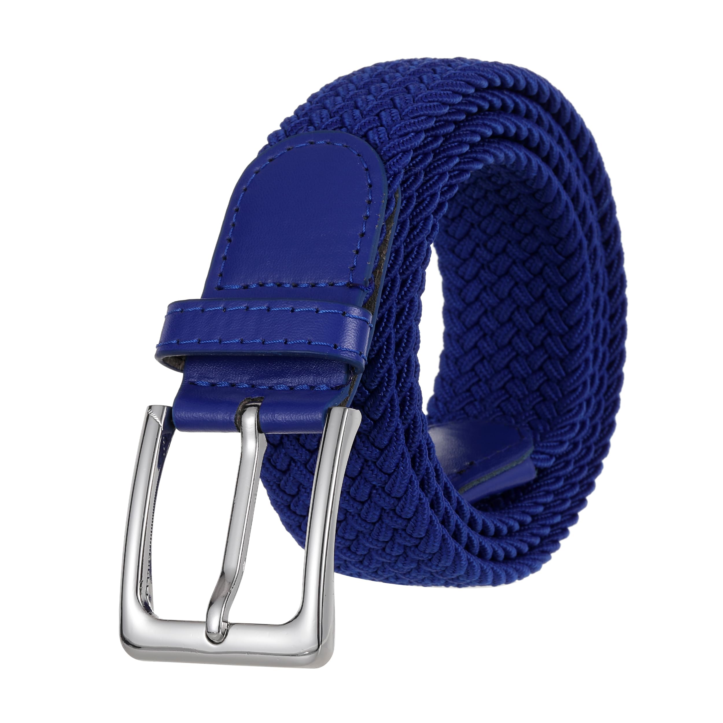 BSLLNEK Elastic Braided Belt, 1 3/8