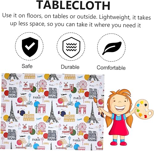 Miniatura 9 de Tapete de pintura para niños y niñas, diseño de Francia