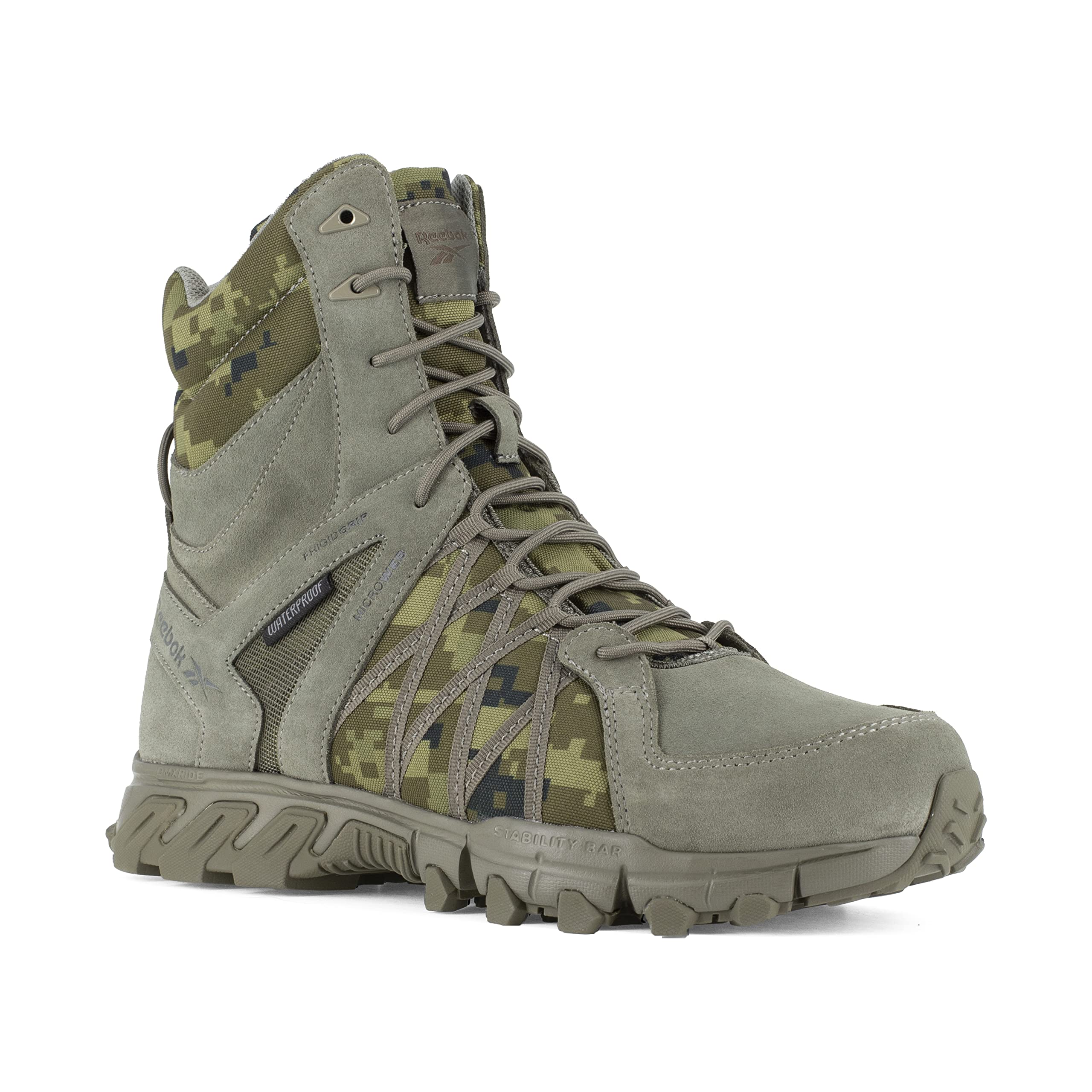 Reebok Men's Rb3445 Trailgrip Tactical Construction Boot Black Work & Safety