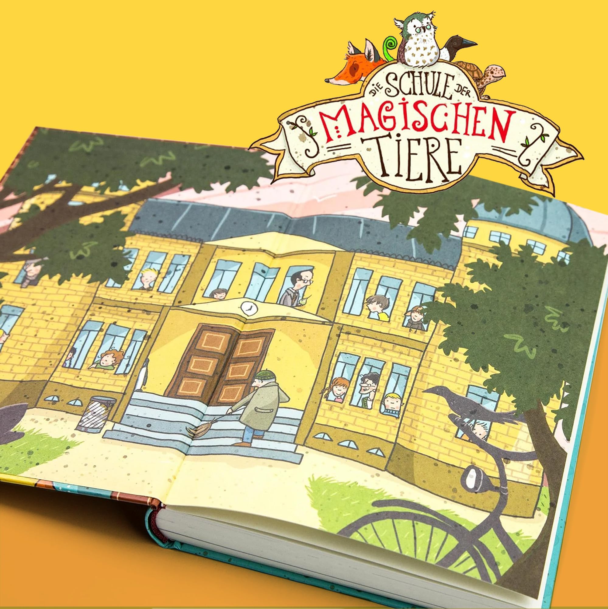Die Schule der magischen Tiere Bücher-Set 1-15 + Exklusive Monster-Lesezeichen – Kinderbuch ab 6 Jahre zum Vorlesen & Selbstlesen – Magisch, lustig, spannend