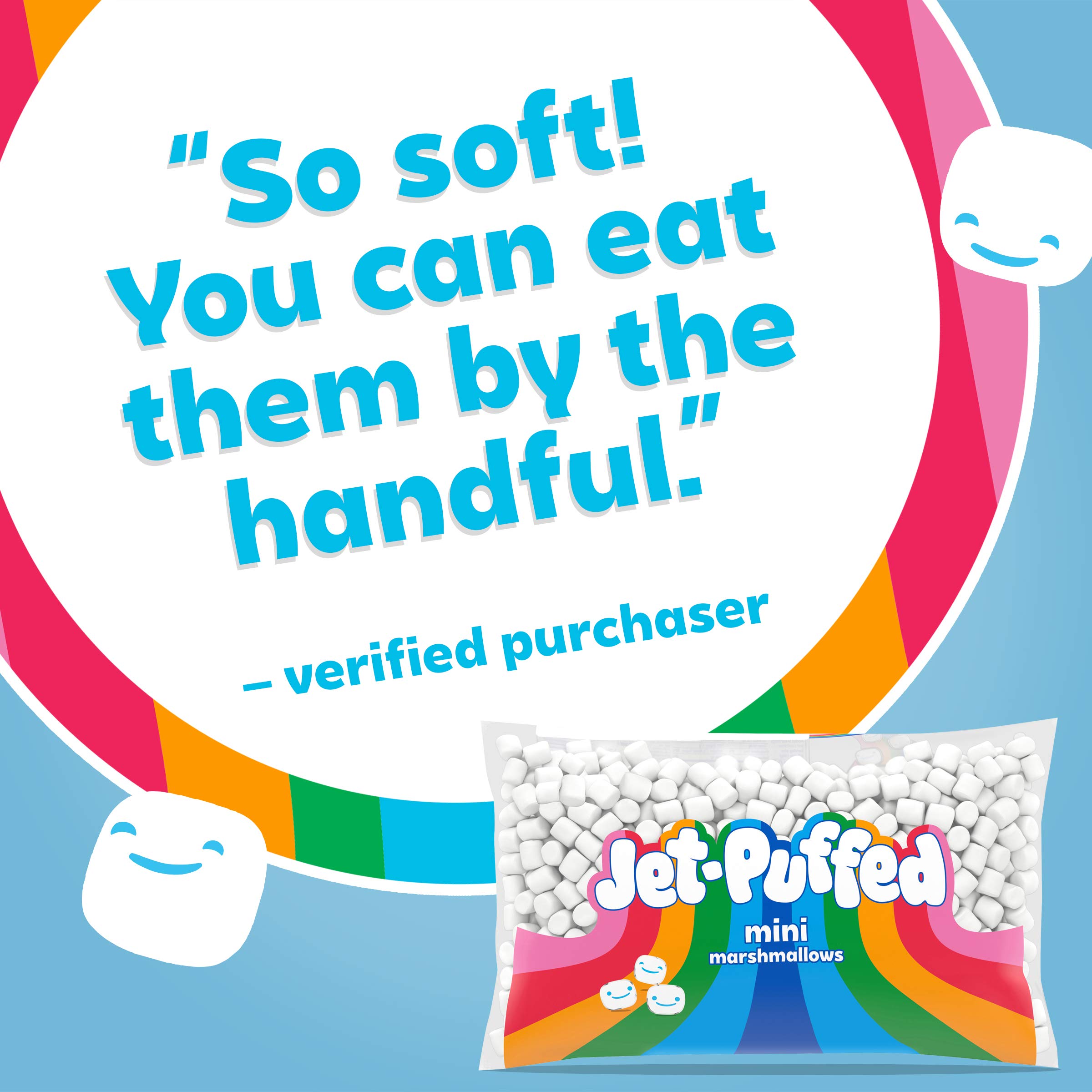 JetPuffed Mini Marshmallows (10 oz Bag) Buy Online in United Arab