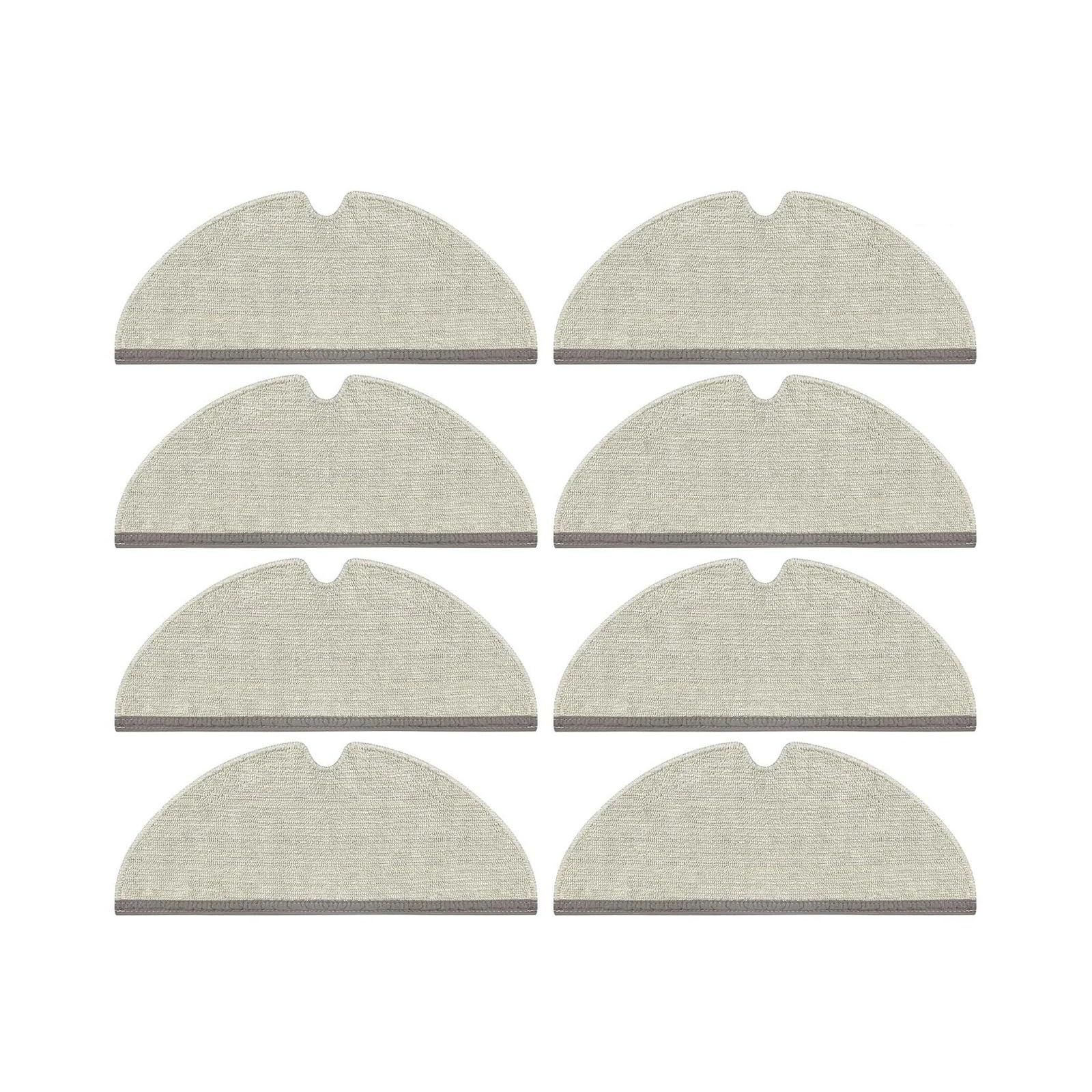 PORRSYDCD Main Side Brush Hepa Filter Mop Cloths Dust Bag，Compatible With Roborock Q7 MAX+ / Q7+ / Q7 / T8 Robot Vacuum Cleaner Accessories(Set F)