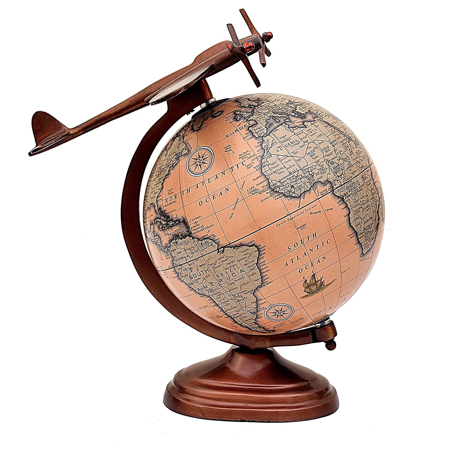 Dattatreya Globe|Globes Educational Political Laminated 8 inch for Students/Kids/Office Table/Home Decor/World Globe/Gift Item (B08R2RWB6L) Amazon Price History, Amazon Price Tracker