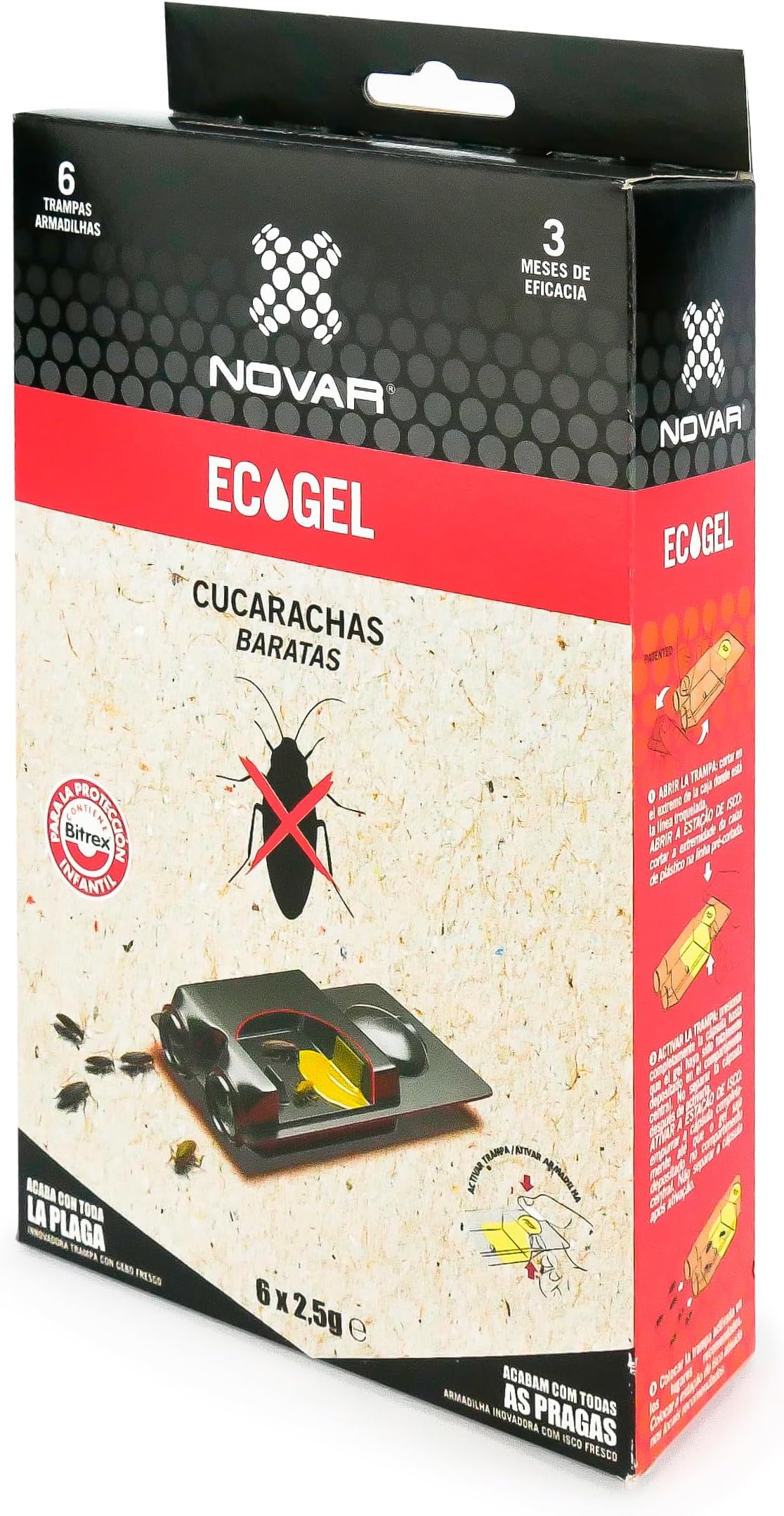 ECOGEL Trap Cockroach