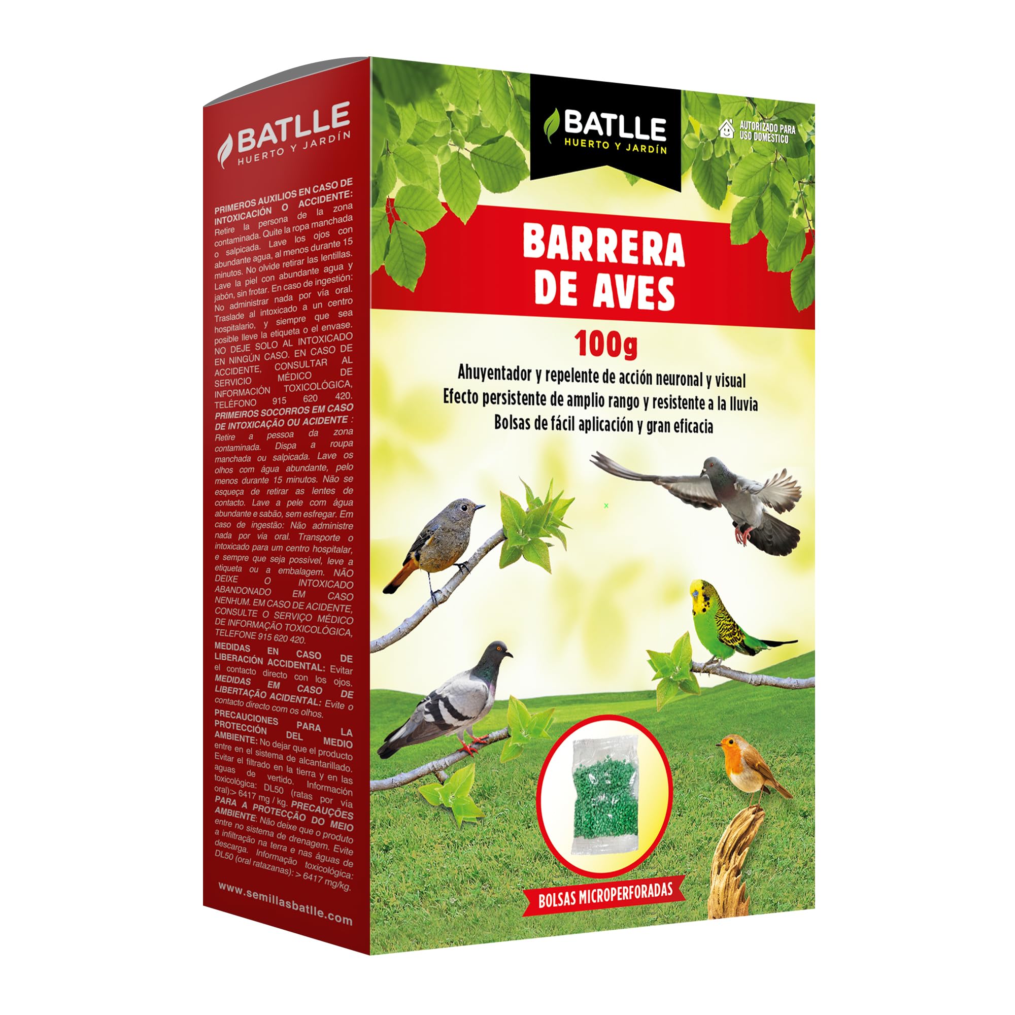 Semillas Batlle Repelente de Aves Caja 100g