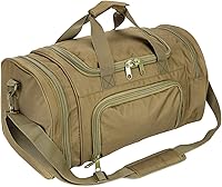 ZSearARMY Gym Duffel Bag for Men - 45L Sports Bag with Shoe Compartment, Waterproof & Durable (Green Model A)