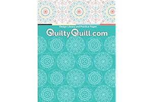 Quilty Quill Workbook: Design Library and Practice Pages