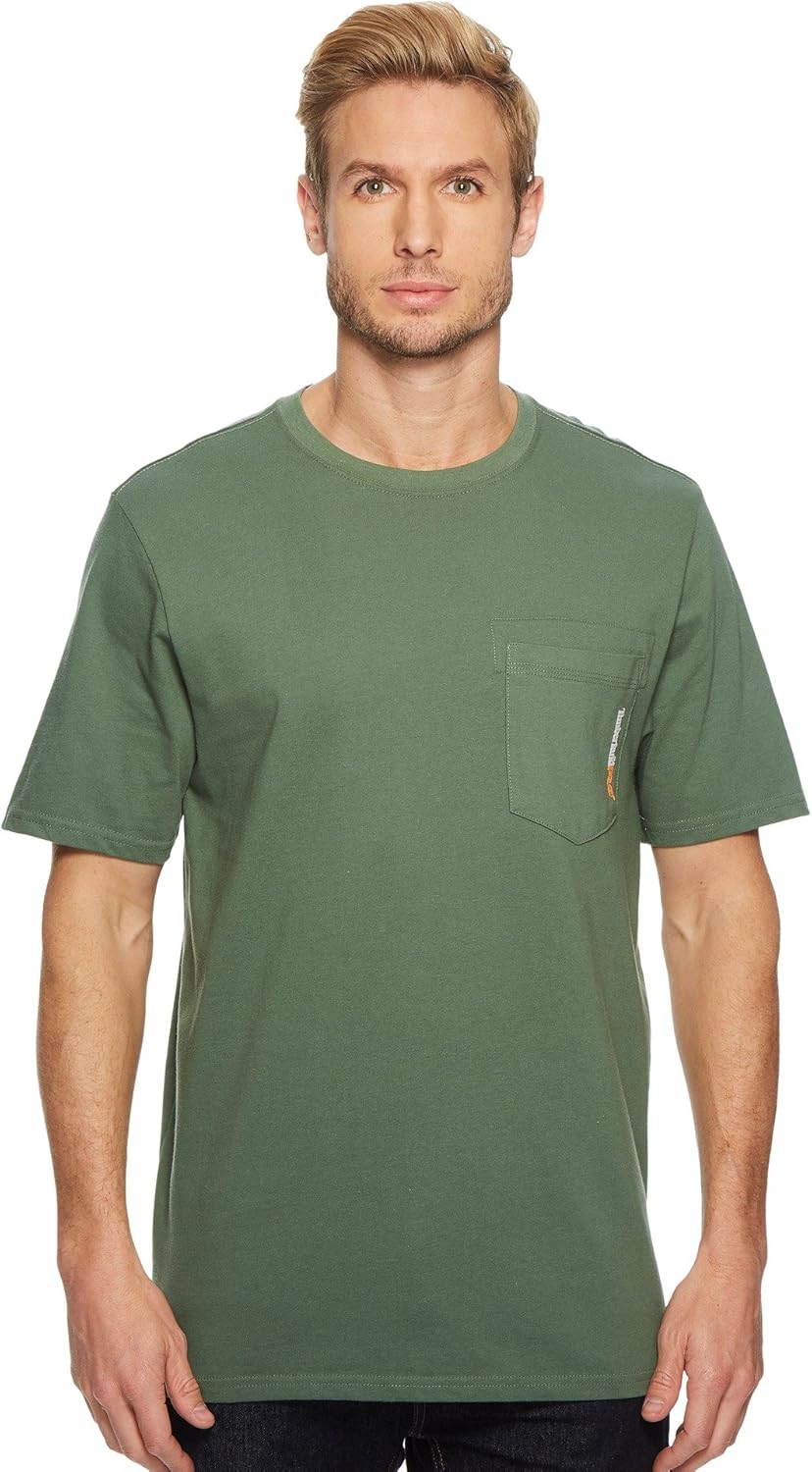 Timberland PRO Men's Base Plate Blended Short-Sleeve T-Shirt