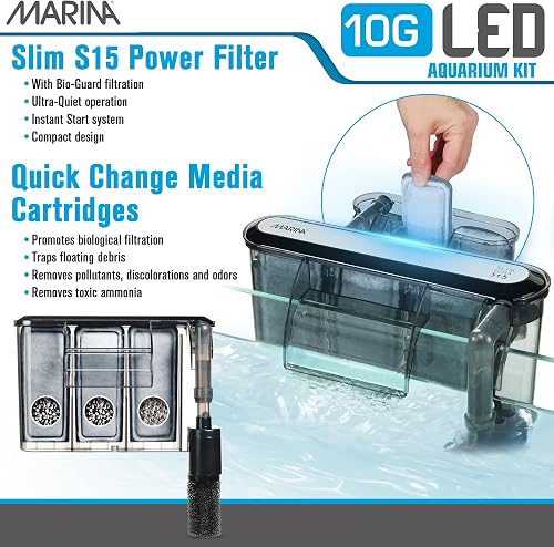 Marina Verre Kit LED pour aquarium, Poisson - 5