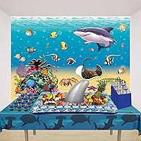 Vista 6 de Beistle Enfriador inflable - Contenedores de bebidas para fiestas, enfriador de bebidas, decoraciones de fiesta Luau, decoraciones de fiesta