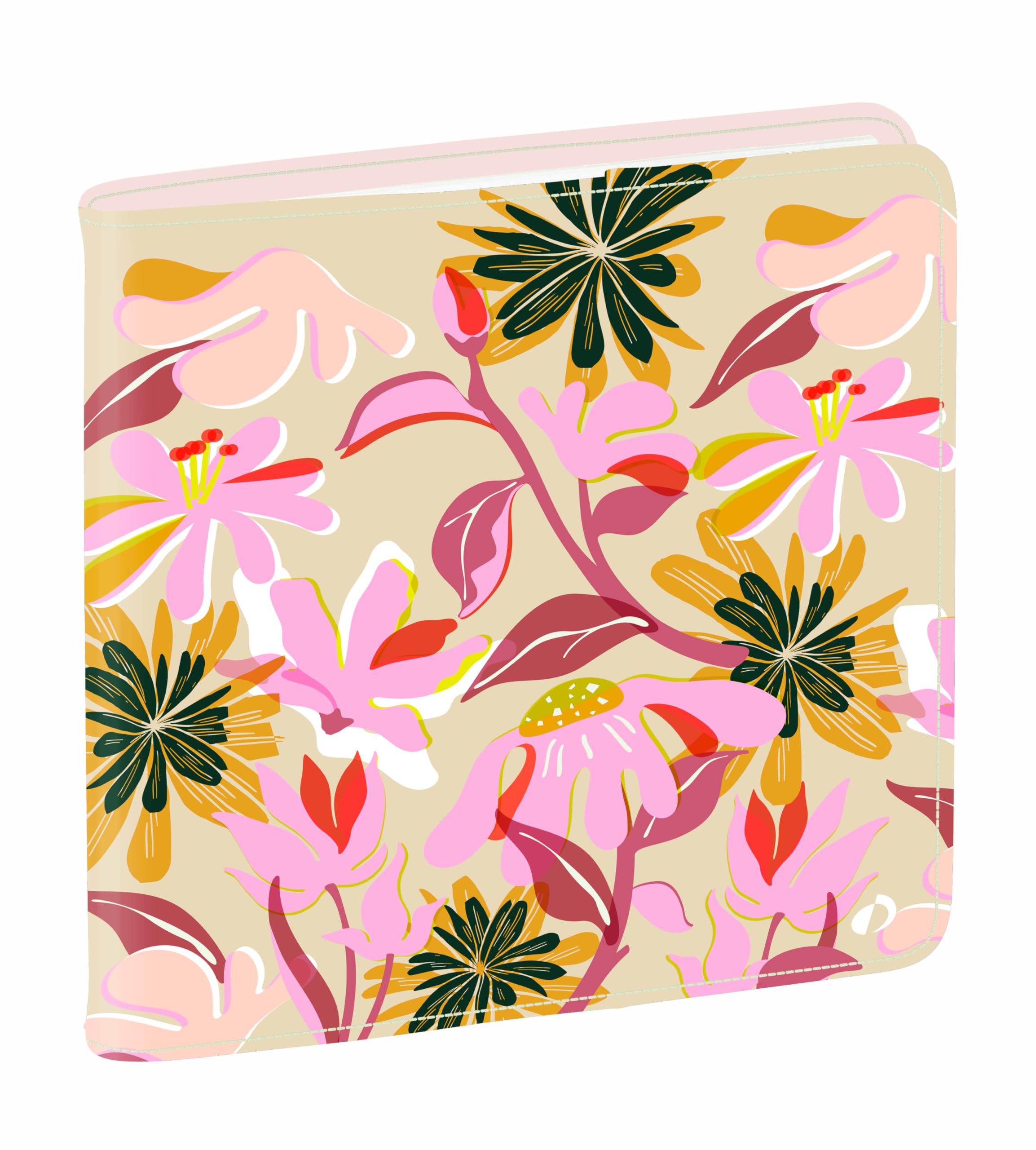Quo Vadis - Diary - 2026 - Executive - Weekly Planner - French - Bloom - Beige - 14 Months December-January - 16 x 16 cm - White Paper