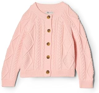 Amazon Essentials x Sofia Grainge Cardigan Trenzado Unisex Bebé y Niños Pequeños