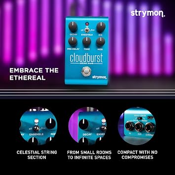 Strymon Cloudburst دواسة Reverb المحيطة