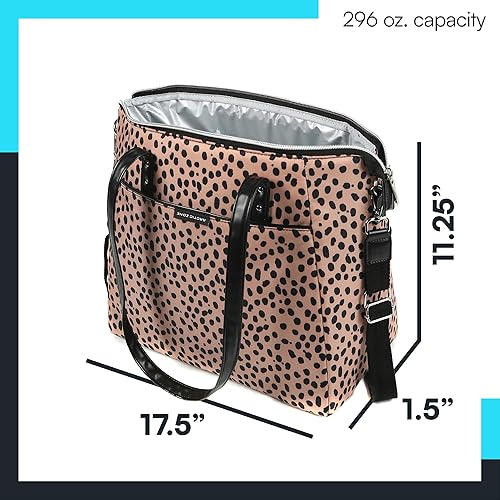 Miniatura 8 de Arctic Zone Bennet Bolsa de almuerzo aislada para mujer, lonchera a prueba de fugas, bolsa térmica térmica a cuadros Glen