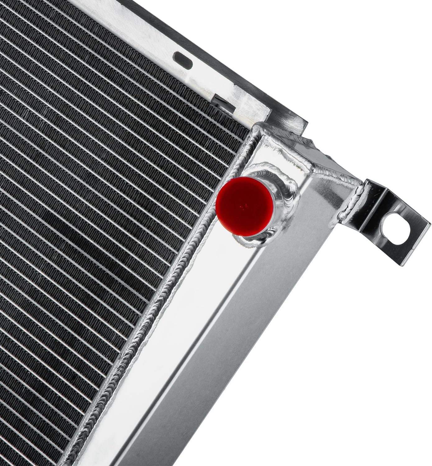 3 Row Aluminum Radiator for 1985-1994 Ford Explorer Ranger Mazda B4000 AT/MT 3.0,4.0L V6 Radiador Crossflow Radiators 1986 1987 1988 1989 1990 1991 1992 1993 85 86 87 88 89 90 91 92 93 94